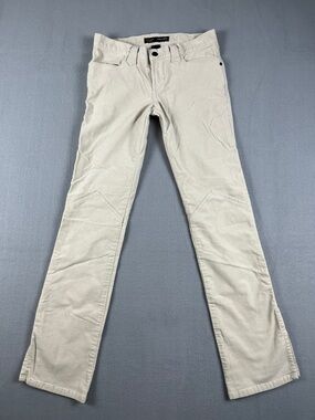 Abercrombie & Fitch Off-White Y2K Inspired low rise split hem corduroy
Size: 0
